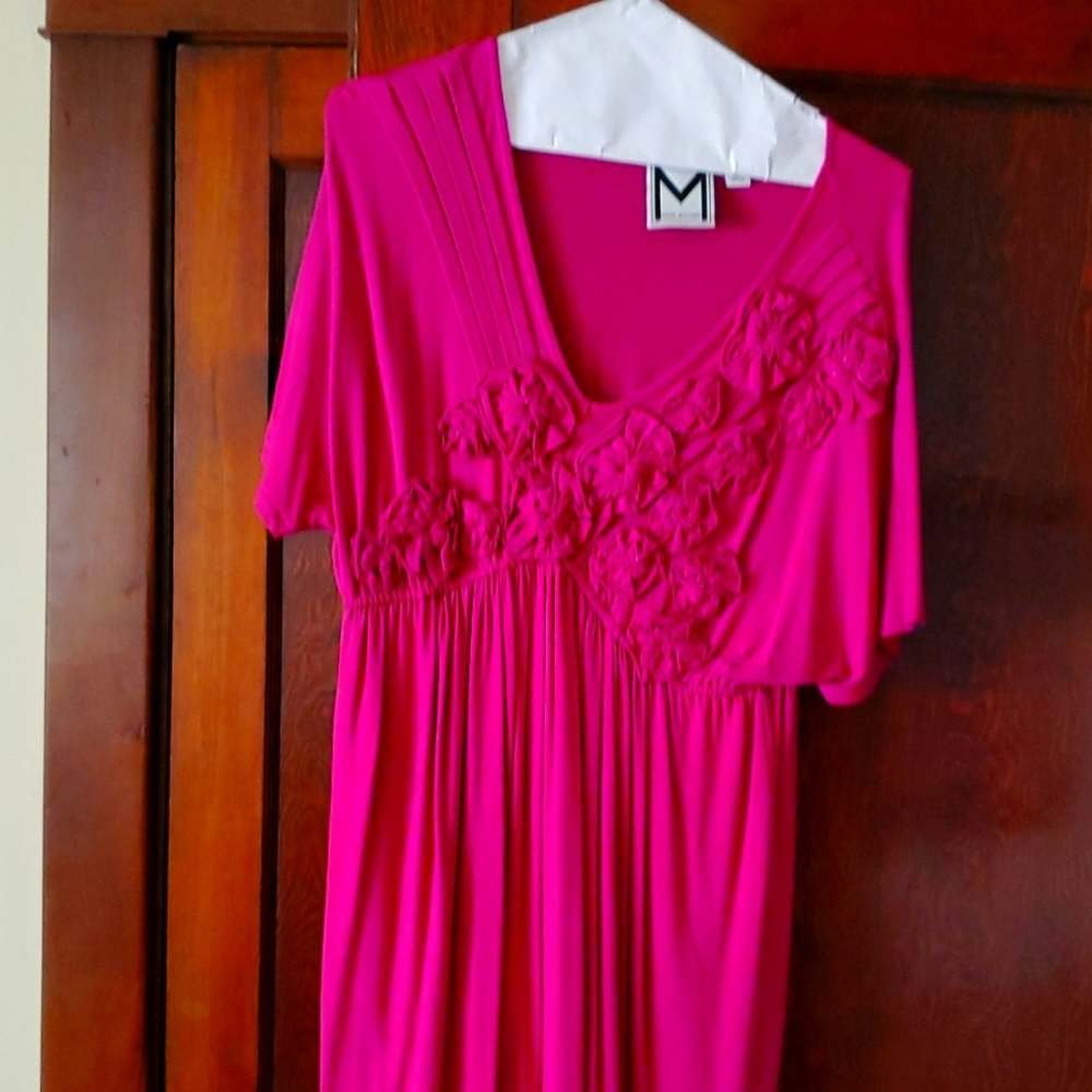 Fancy hot pink top